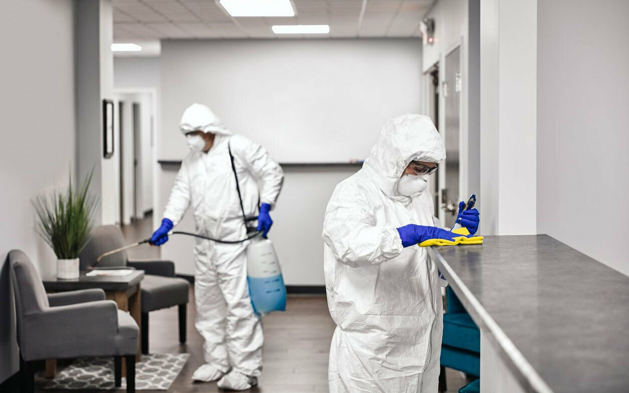 ФОТО Обработка офиса от вредителей в рабочем поселке Московской области Северный | подробно