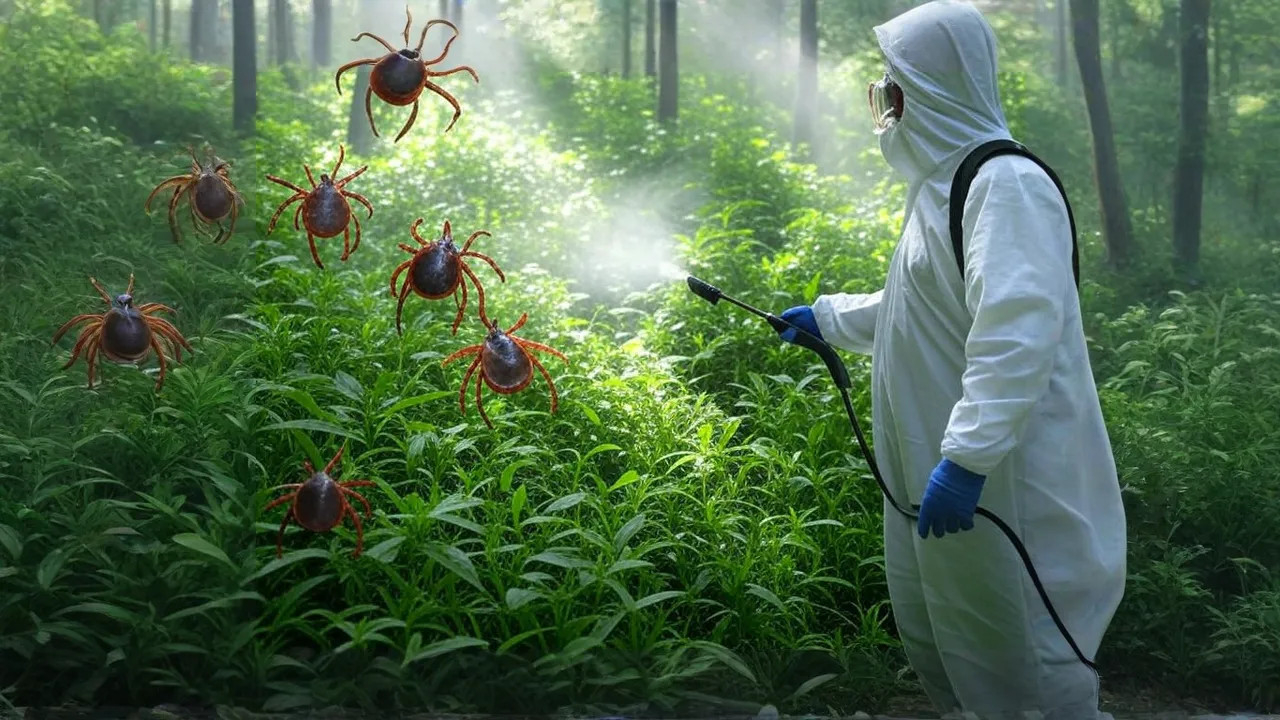 фото: Обработка от клещей в рабочем поселке Московской области Северный и области